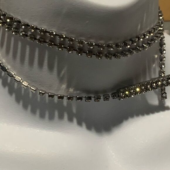 Vintage Rhinestone Wrap Necklace - Picture 4 of 12